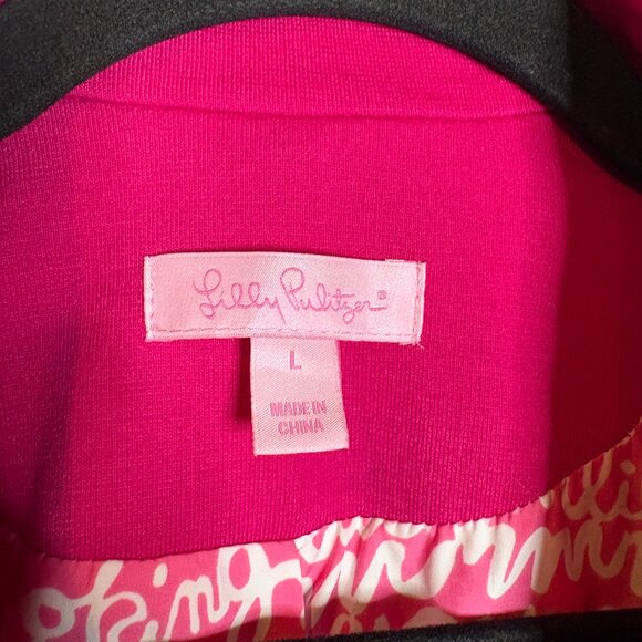 Lilly Pulitzer Leighton blazer in Hot Pink - Picture 3 of 5